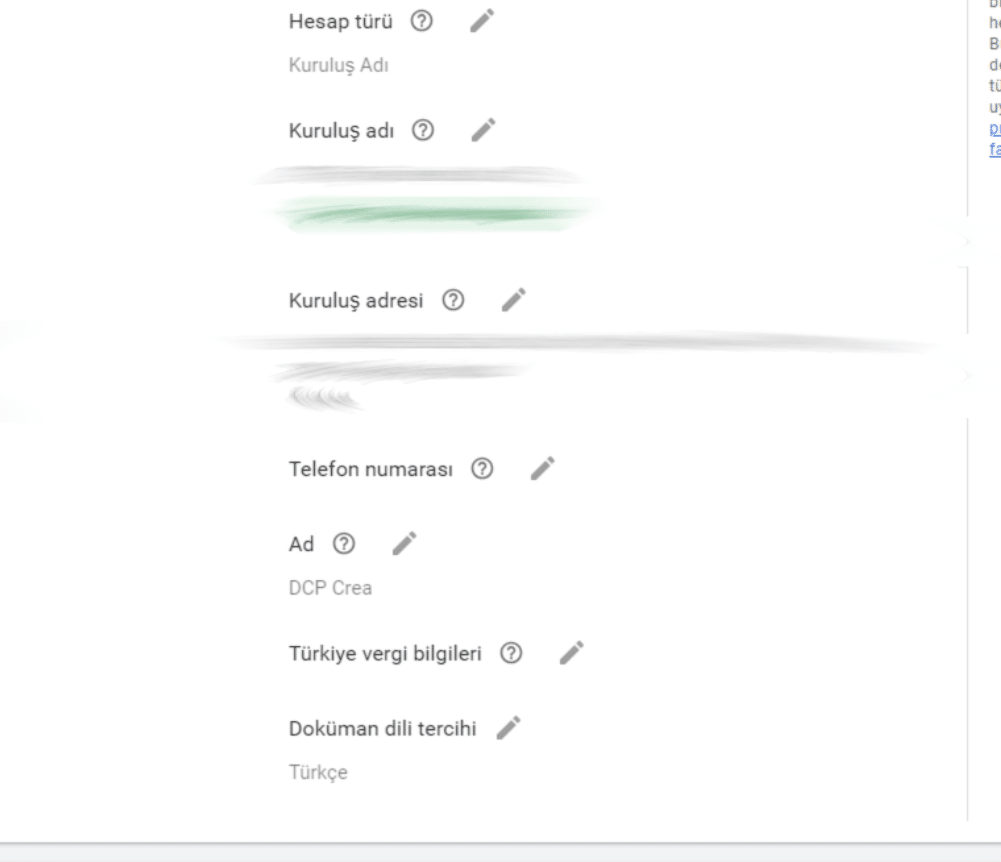 google reklam vergi
