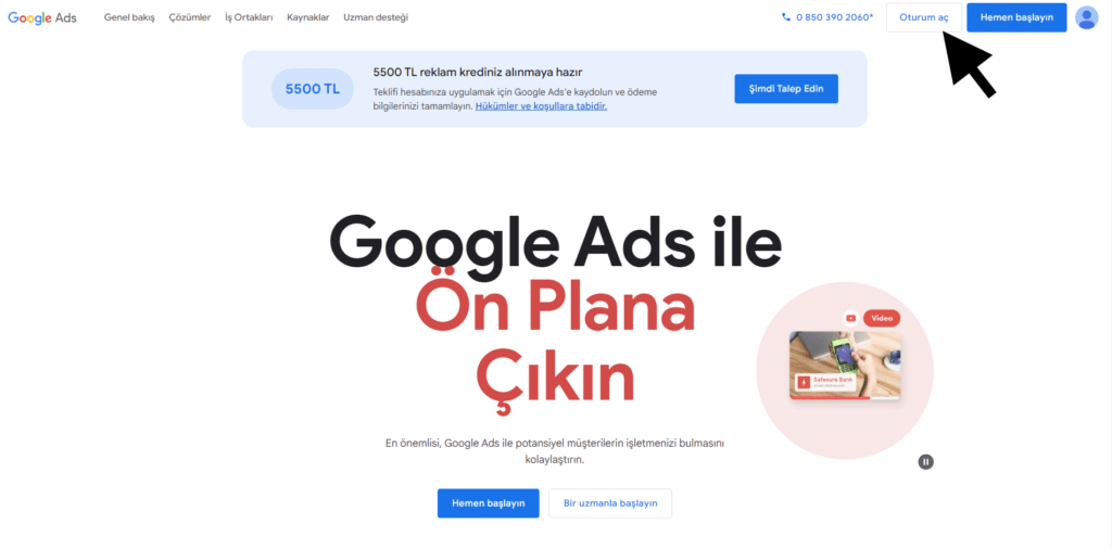 google reklam vergi